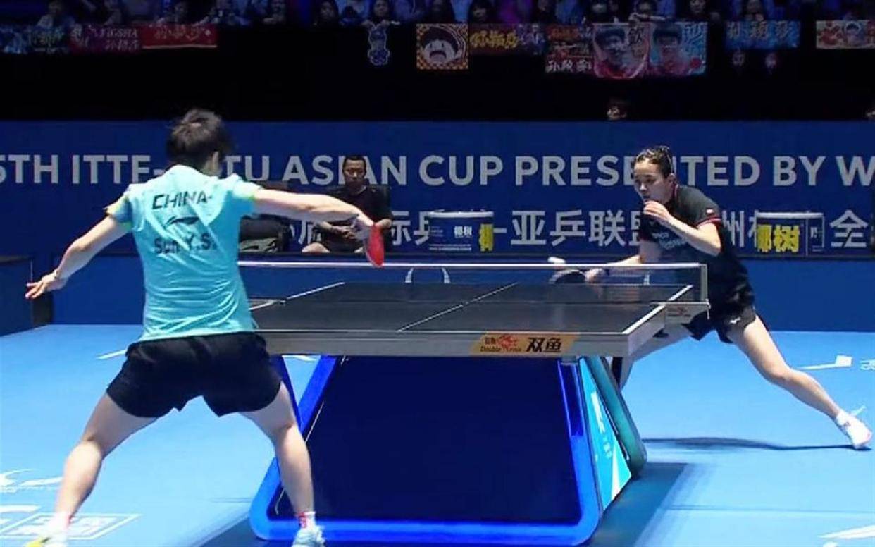 心惊肉跳！孙颖莎绝境翻盘太解气逆转20岁韩国新星晋级亚洲杯8强将与陈熠上演国乒德